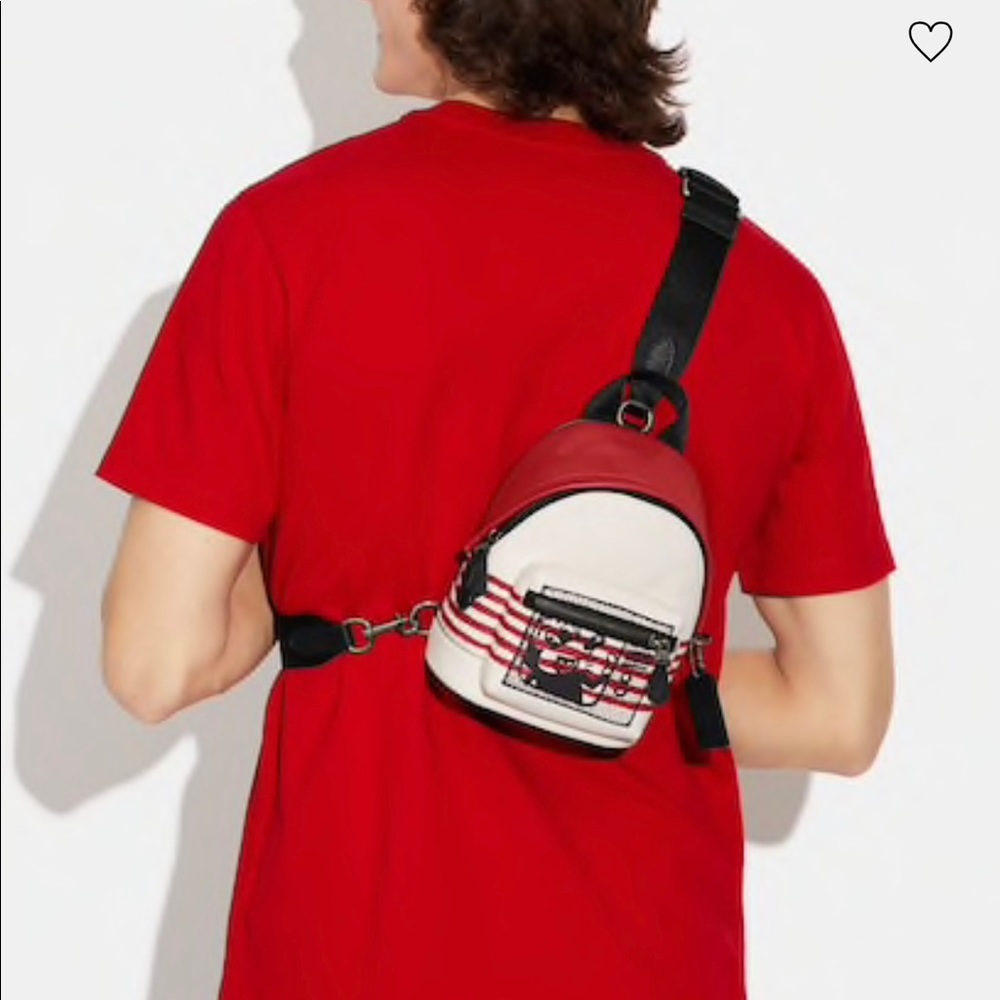 Keith Haring Mickey collection sling bag!